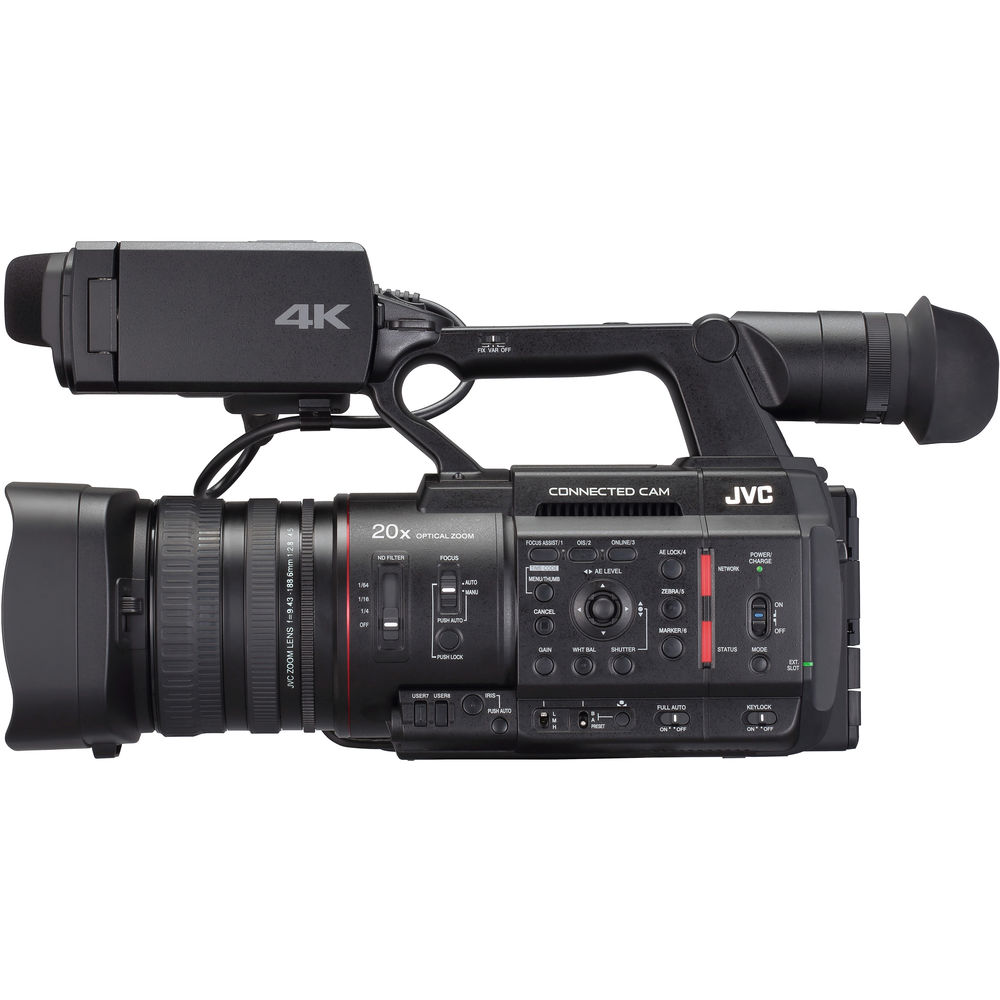 GY-HC500 מצלמה לוידאו מקצועית באיכות 4K מבית JVC